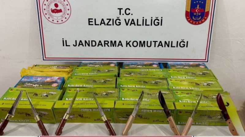Elazığ’da operasyon: Gümrük kaçağı ürünler ele geçirildi