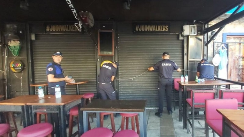 Muğla Bodrum’da hanutçuluk yapan 4 işletmeye kapatma cezası