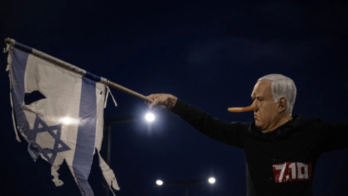 İsraillilerden Netanyahu'ya tepki: Ateşkes şimdi