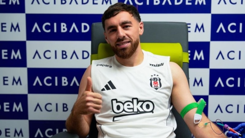 Orkun Kökçü, sağlık kontrolünden geçti