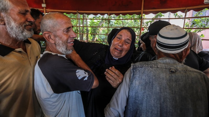 Gazze'de can kaybı 58 bin 26'ya yükseldi