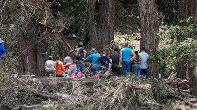 ABD'nin Texas eyaletinde aşırı yağışlar nedeniyle sel baskını uyarısı yapıldı