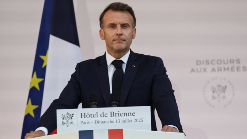 Macron: Bu dünyada özgür olabilmemiz için bizden korkmaları gerekiyor