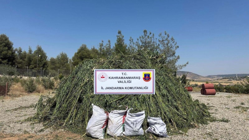 Kahramanmaraş’ta uyuşturucu operasyonu