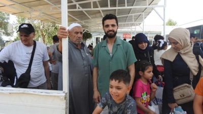 Suriyeliler Türkiye'ye teşekkürle veda ediyor