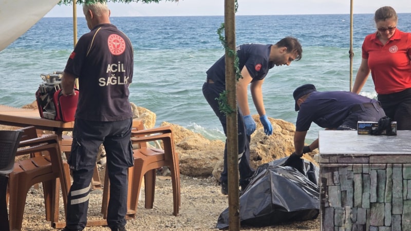 Hatay'da denizde açığa sürüklenen yaşlı adam boğuldu
