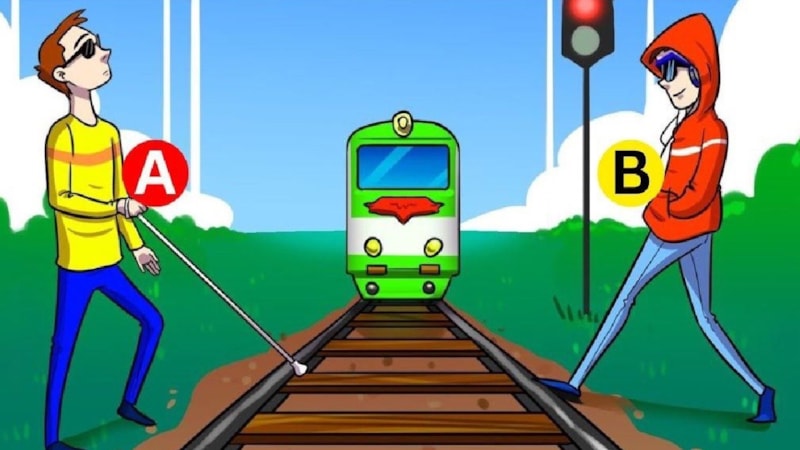 Hangi adam tehlikede? Cevabı gören, beyninin %100’ünü kullanıyor…