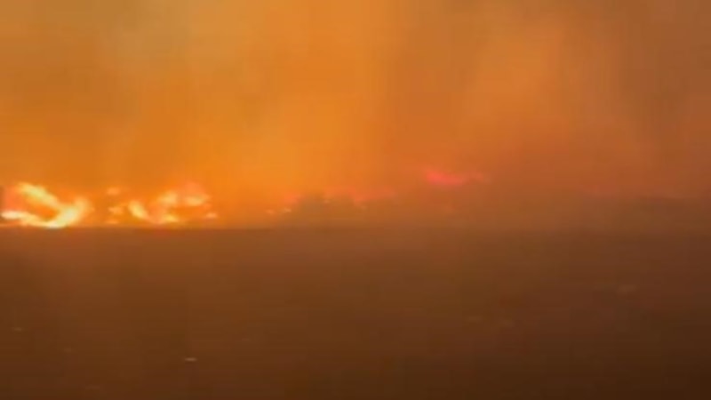 Balıkesir'de çöp döküm sahasında yangın