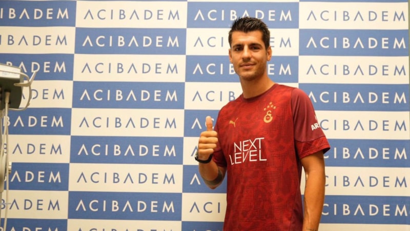 Galatasaray'da Alvaro Morata ve Davinson Sanchez sağlık kontrolünden geçti