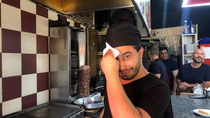 Eskişehir'de döner ustalarının yüksek sıcaklıklarla imtihanı