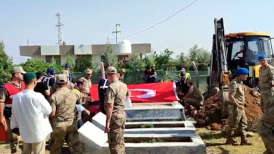 Çankırılı şehidin naaşı 67 yıl sonra memleketine uğurlandı