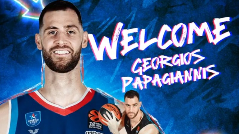 Georgios Papagiannis resmen Anadolu Efes'te