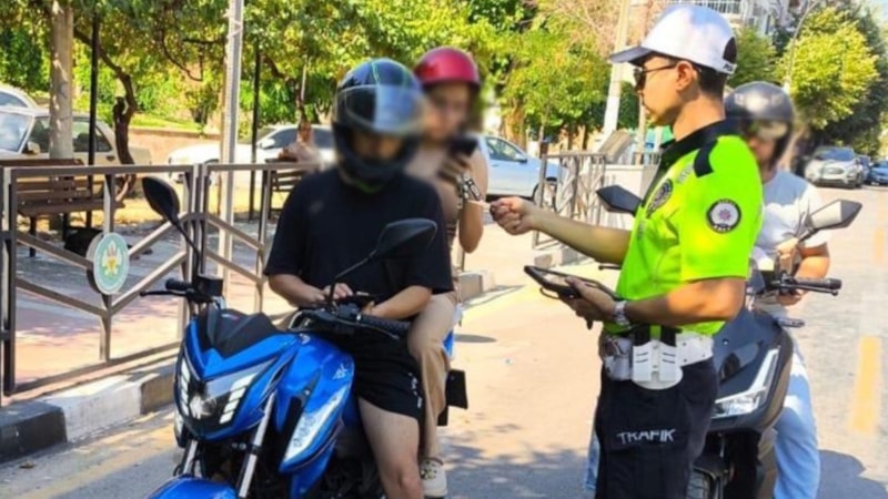 Manisa'da motosiklet denetimlerinde 3 milyon 175 bin lira ceza kesildi
