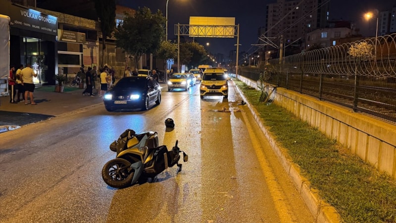 Adana'da otomobille çarpışan motosikletteki yolcu öldü
