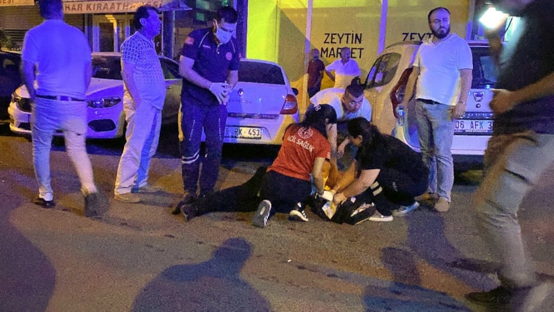 Tekirdağ'da husumetlisine sokak ortasında saldırdı