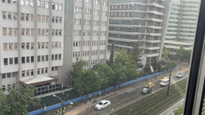 Gaziantep'te sağanak yağış ve dolu