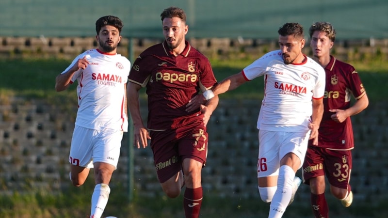 Trabzonspor, hazırlık maçında Araz Nahçıvan'a yenildi