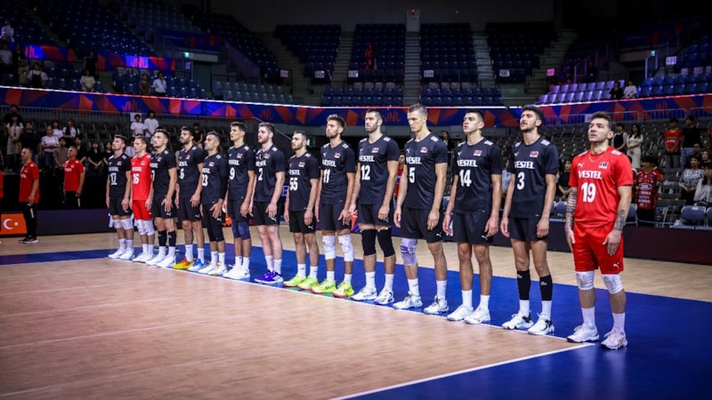 A Milli Erkek Voleybol Takımı, Brezilya ile karşılaşacak