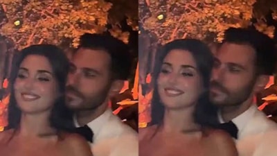 Hande Erçel ve Hakan Sabancı'dan aşk dolu pozlar