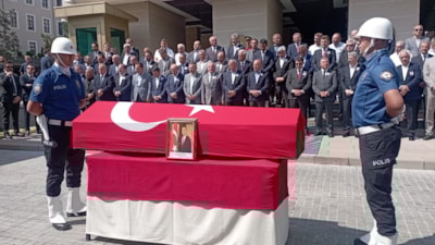 Kazada hayatını kaybeden eski Bitlis Valisi için İçişleri Bakanlığı'nda tören