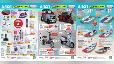 A101 plajlara rakip oldu! Bot, kano, sörf… 24 Temmuz aktüel