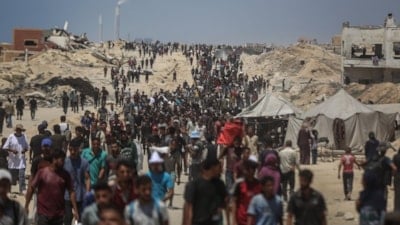 Alman hükümeti Gazze'ye yardım dağıtım şeklini ve yetersizliğini eleştirdi