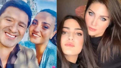 Melisa Ural annesi Sibel Can'ın konserinde ortaya çıktı! Dekoltesi dikkat çekti