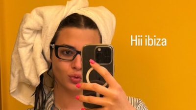 Derin Talu'nun tatil fotoğrafları sosyal medyada olay oldu