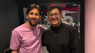 Lionel Messi'nin unutulmaz golü sanat eseri oldu