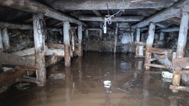 Ardahan'da sağanak sele neden oldu