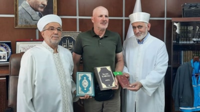 Alman Harald Nevşehir’de Müslüman oldu