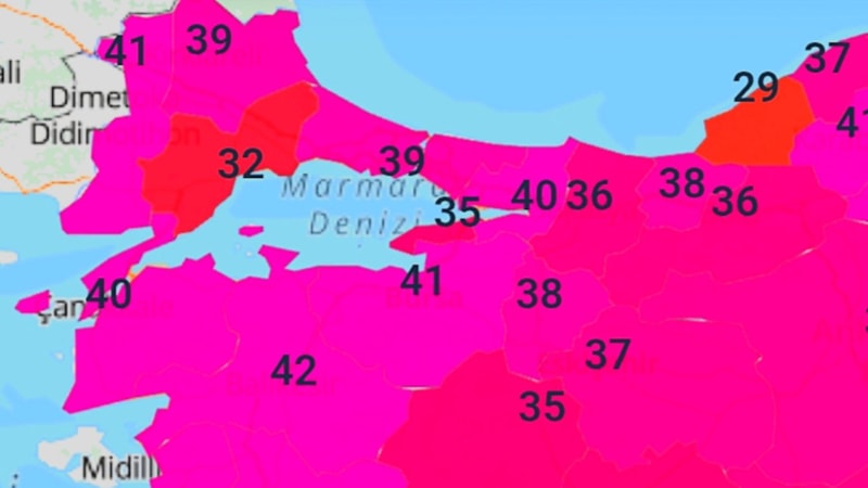 İstanbul, İzmir ve Bursa'da 