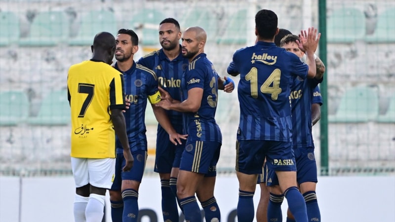 Fenerbahçe hazırlık maçında Al Ittihad'ı farklı geçti