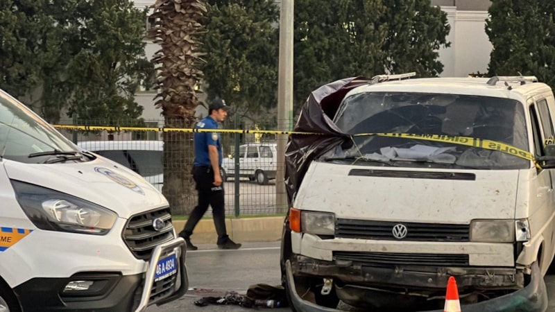 Kahramanmaraş'ta trafik kazası: 1 ölü, 2 yaralı