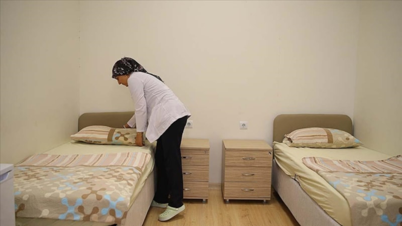 GSB yurtları yangından etkilenen vatandaşların hizmetine açıldı