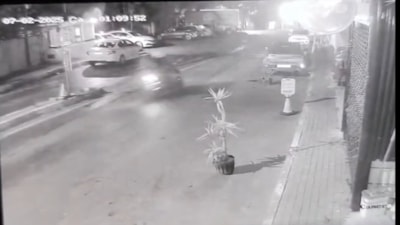 İstanbul'da otoparka silahlı saldırı anları kamerada