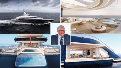 Bill Gates'in 645 milyon dolarlık gizli süper yatı satışa çıkıyor