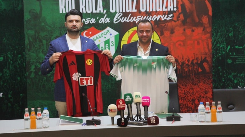 Bursaspor ve Eskişehirspor arasında dostluk maçı
