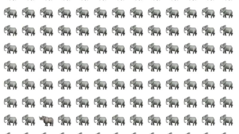 Hangi emoji farklı? Resimdeki farklı emojiyi bulmak için 6 saniyeniz var...