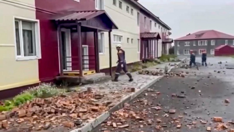 Rusya'da yaşanan 8.8'lik depremin etkileri sürüyor