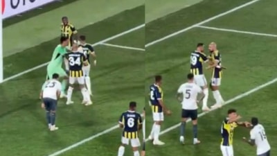 Fenerbahçe'de Fred ile En-Nesyri tartıştı