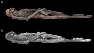 2 bin 500 yıllık mumyada modern dövmecileri şaşırtan sanat eserleri bulundu