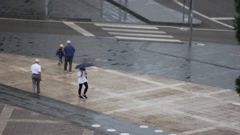 Samsun'da yağışla birlikte sıcaklıklar mevsim normallerine yaklaştı