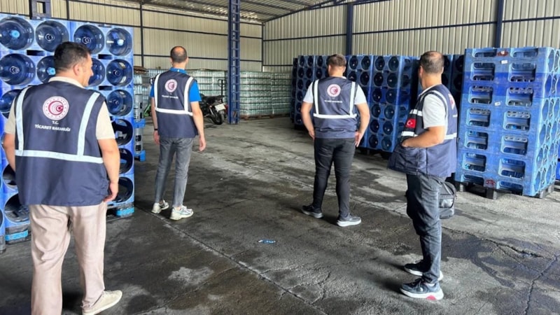 Tekirdağ'da su krizi sonrası fahiş fiyat ve stokçuluk denetimi