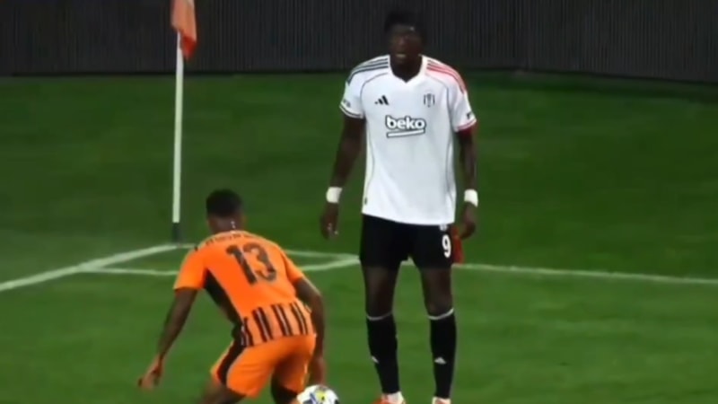 Shakhtar Donetsk - Beşiktaş maçına damga vuran an