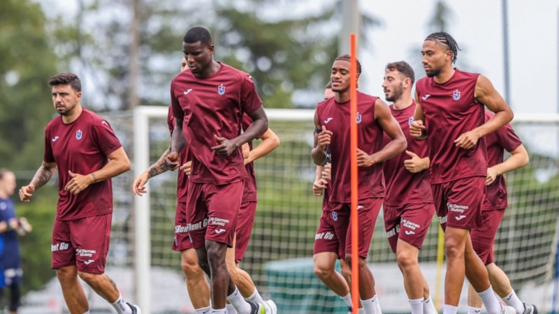 Trabzonspor, sabah idmanını gerçekleştirdi