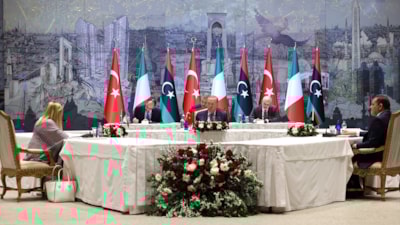 Cumhurbaşkanı Erdoğan, Meloni ve Dibeybe görüşmesi sona erdi