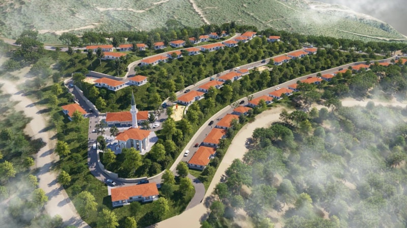 Yangın felaketinde zarar gören köylerde 1 ay içinde inşa çalışması başlayacak