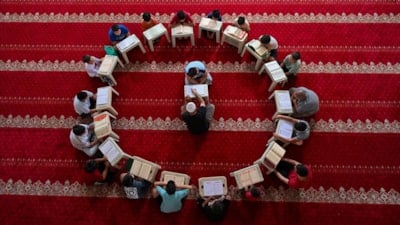 Down sendromlu Enes, Gaziantep'te Kur'an kursunun neşesi oldu