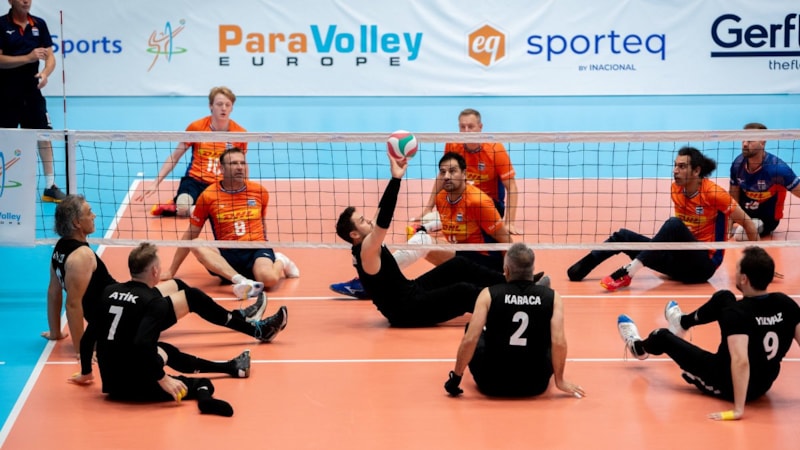 Oturarak Voleybol Erkek Milli Takımı, Avrupa Şampiyonası'nda 7. oldu